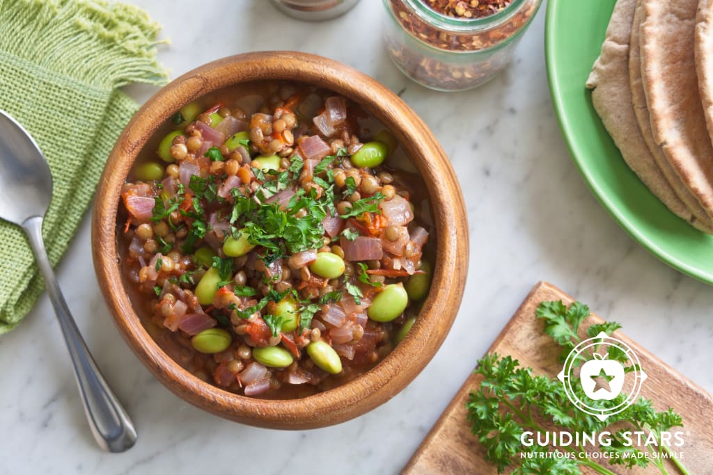 Lentil Edamame Stew