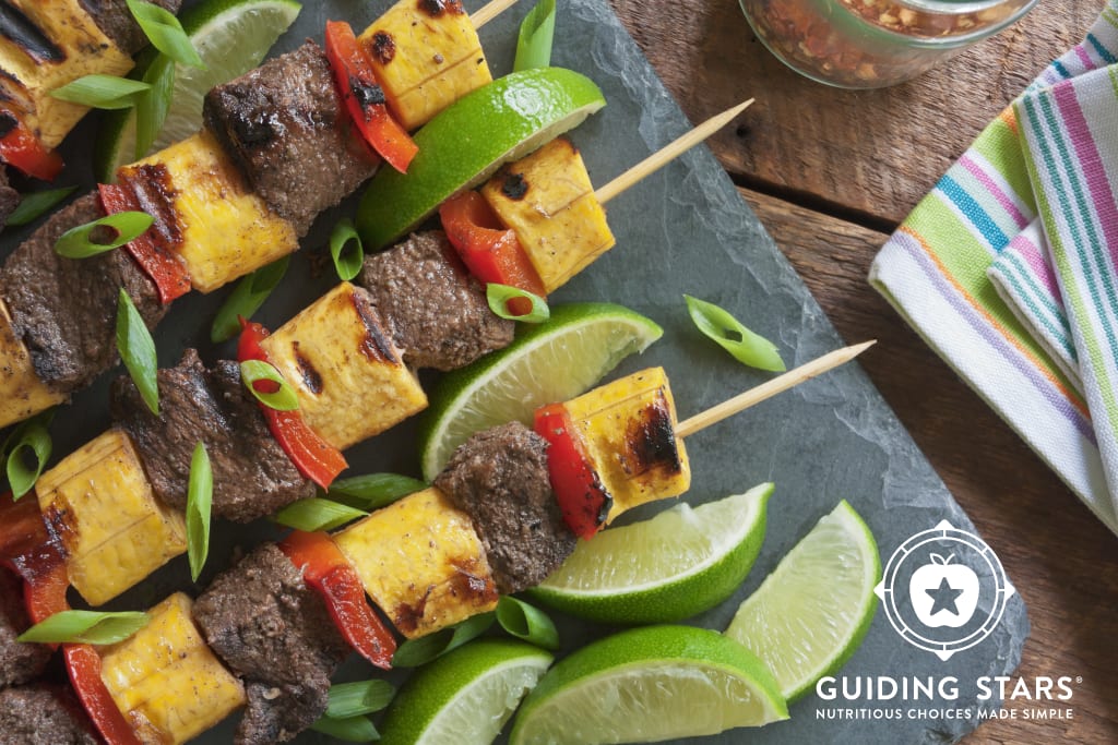 Spicy Island Beef Kebabs