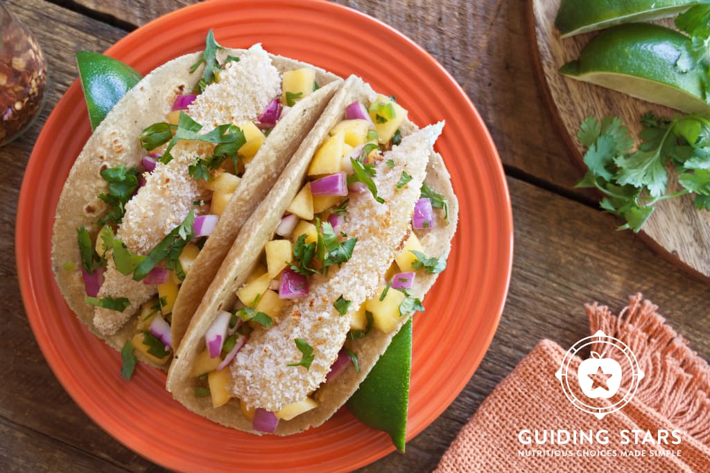 Tilapia Tacos With Peach Relish