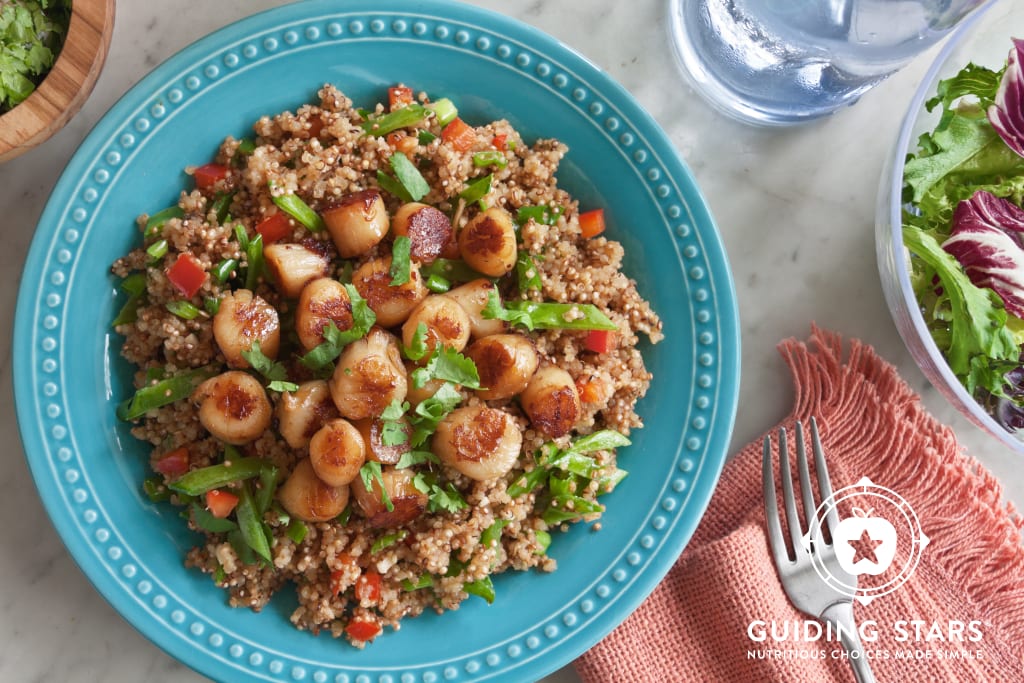 Scallop Quinoa Salad