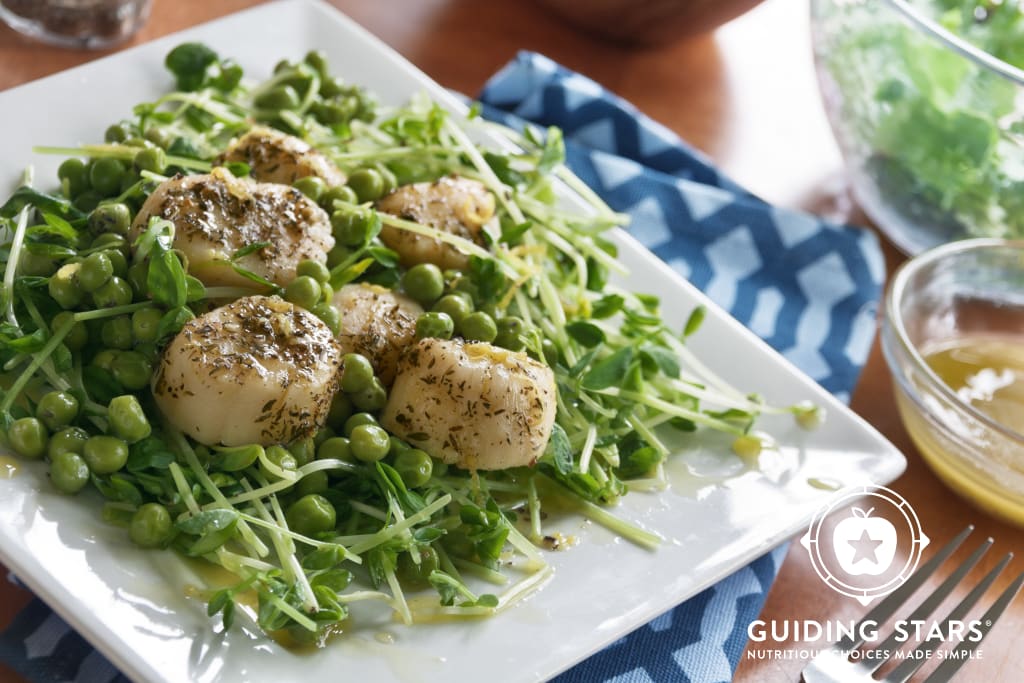 Scallops & Sweet Peas