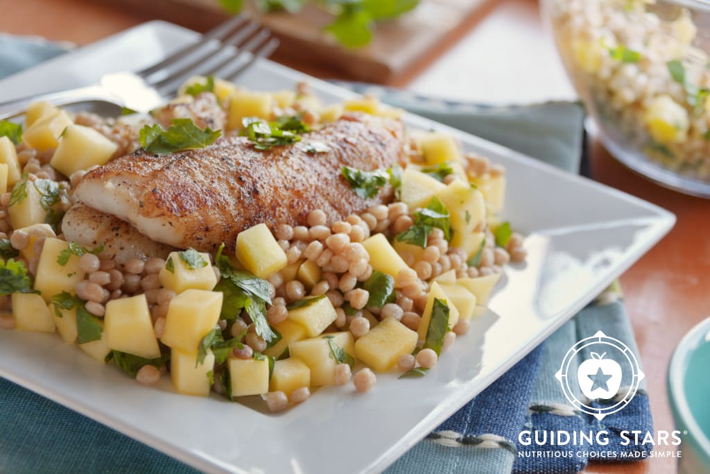 Moroccan Fish with Mango