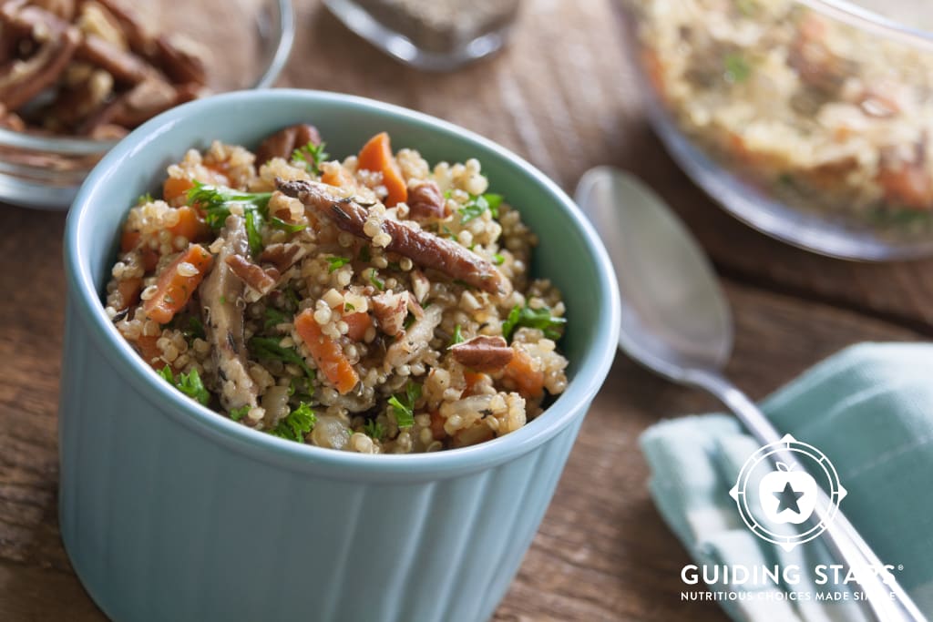 Warm Quinoa Pilaf Salad