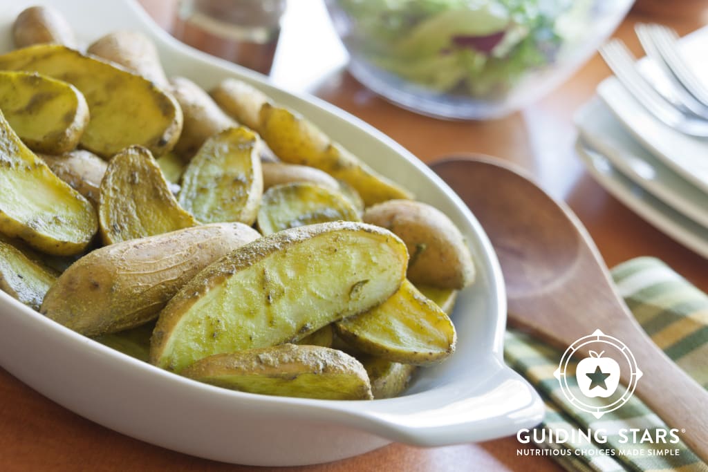 Spinach-Roasted Fingerlings