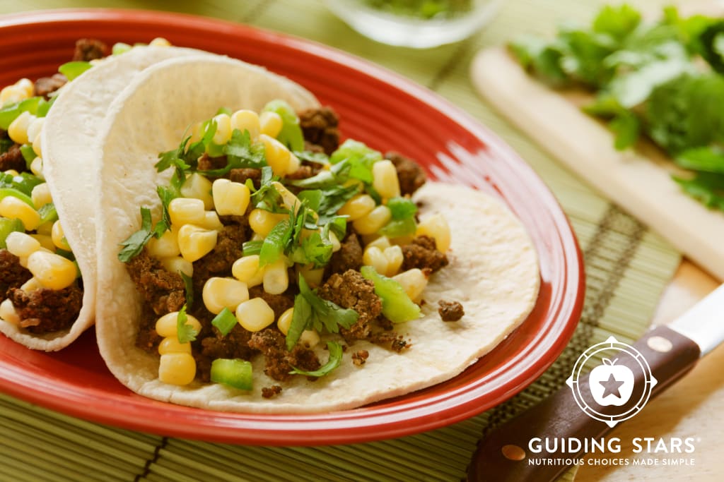 Black Bean Tacos with Corn Salsa