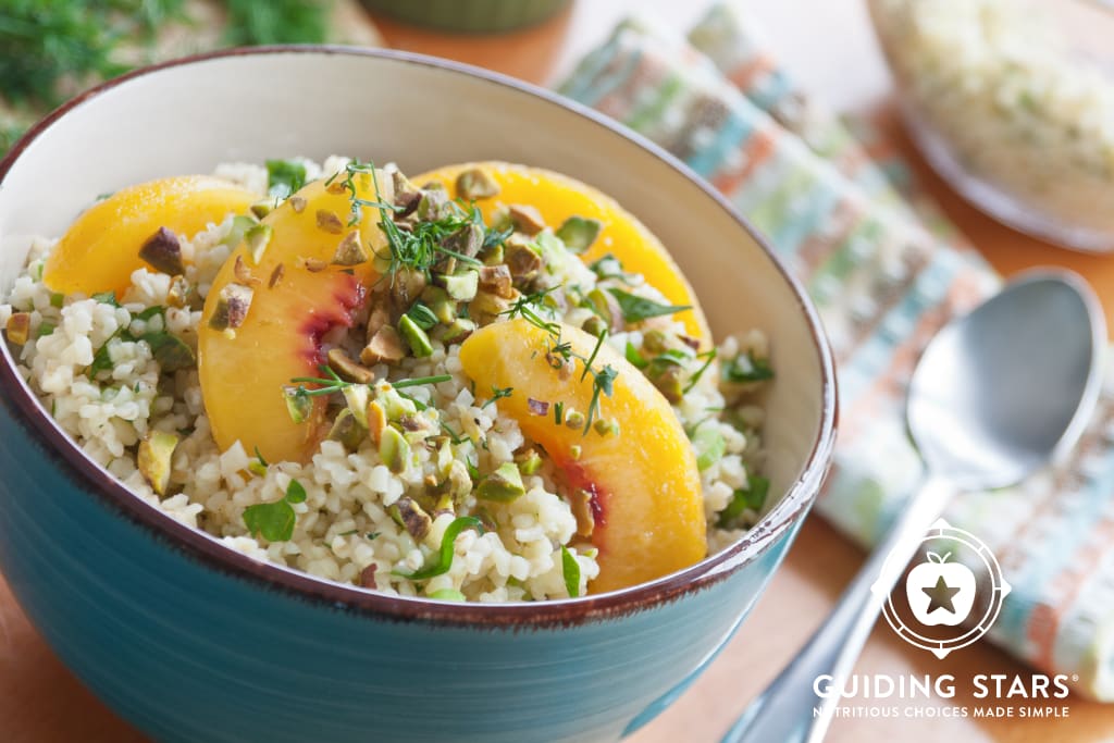 Nectarine Bulgur Salad