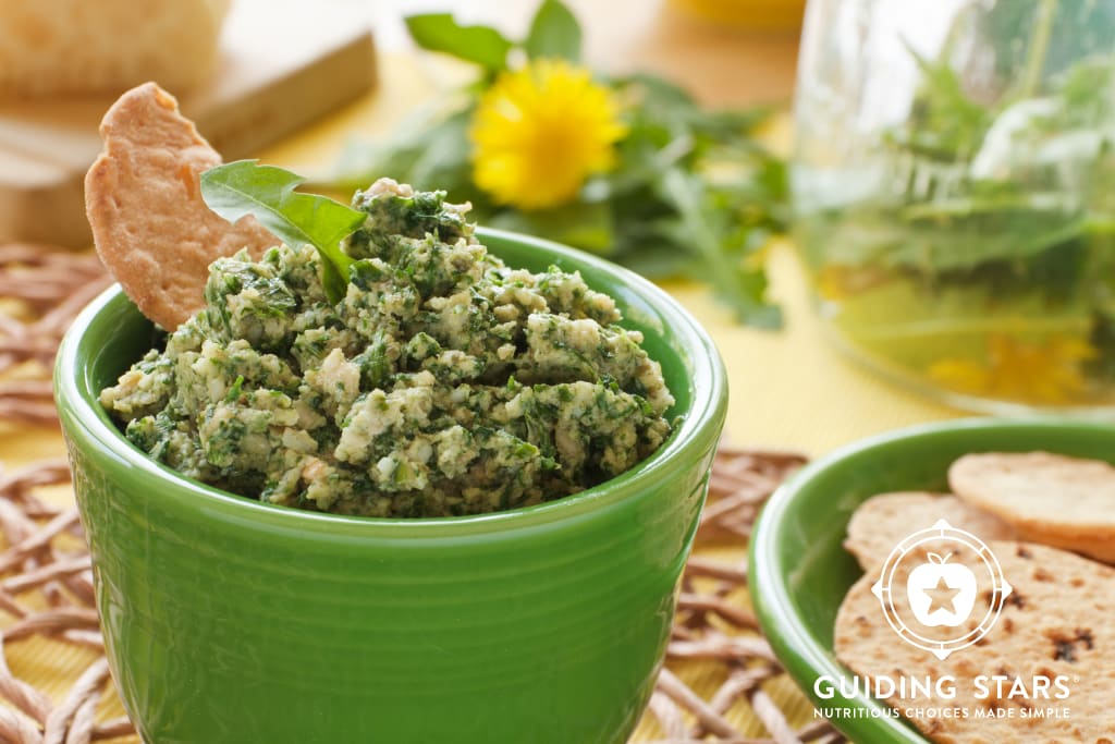 Dandelion Pumpkin Seed Pesto