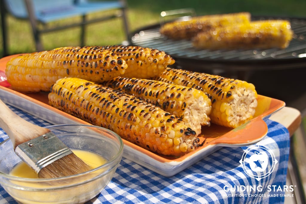 Grilled Corn with Lime Butter