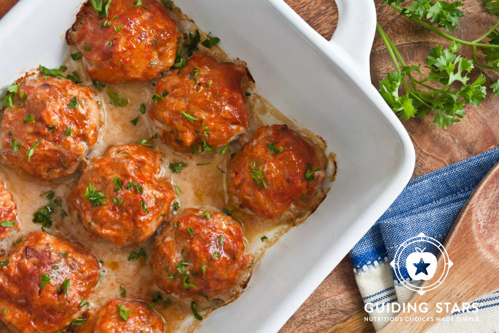 Baked Chicken Meatballs