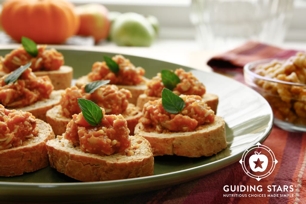 Walnut Squash Crostini