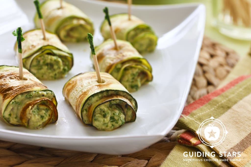 Pesto Zucchini Rolls