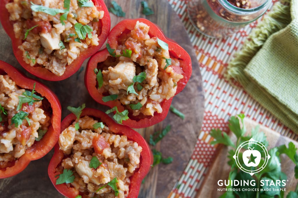 Jambalaya Pepper Bake