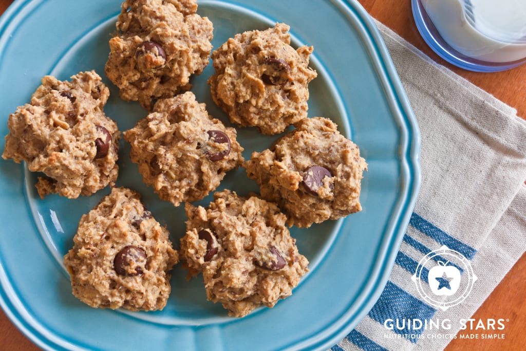 Peanut Butter Banana Oat Cookies