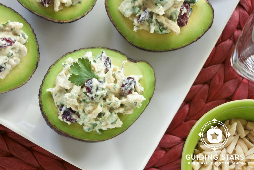 Chicken-Stuffed Avocados