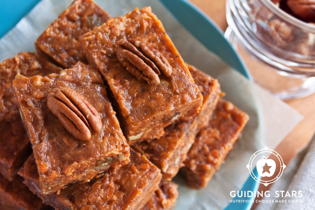 No-Bake Pecan Carrot Bars