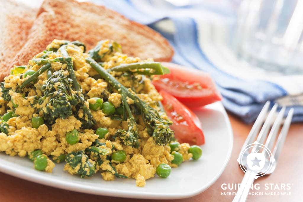 Tofu Scramble with Greens