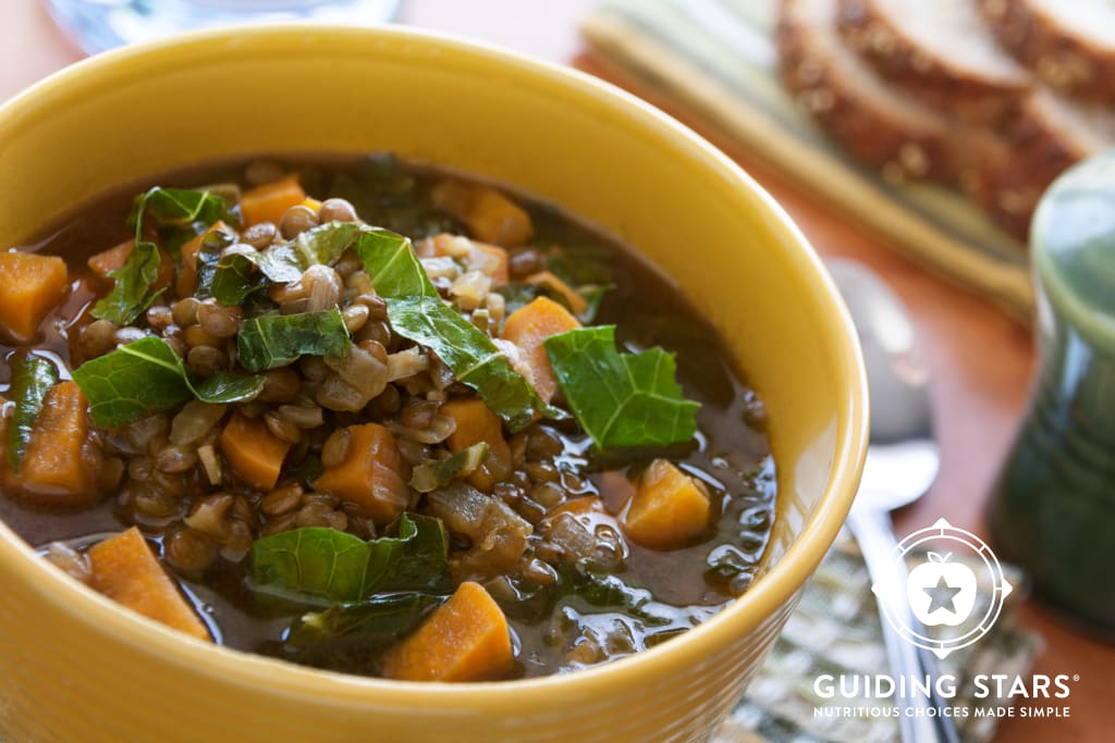 Garlic Greens Soup