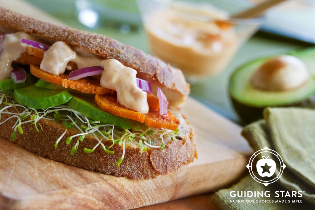 Spicy Sweet Potato Sandwich