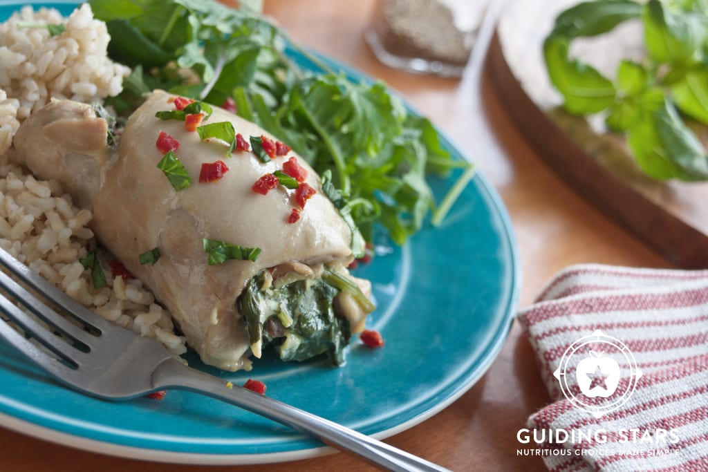 Artichoke-Stuffed Chicken Thighs