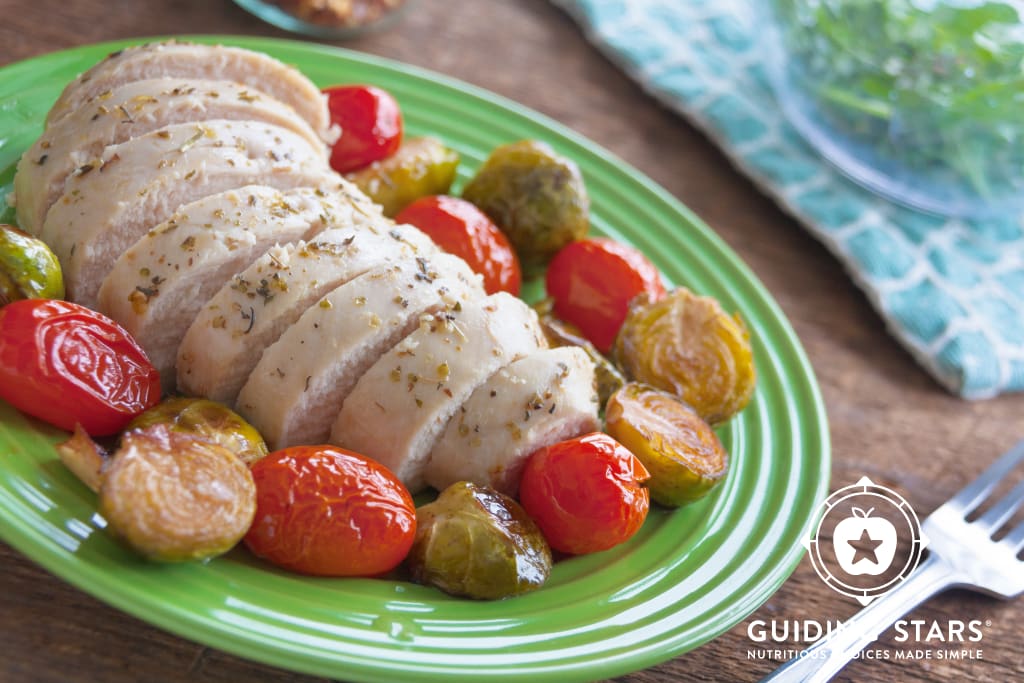 One-Pan Tuscan Chicken & Veggies