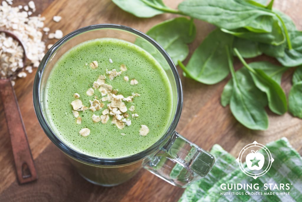 Melissa's Green Breakfast Smoothie.