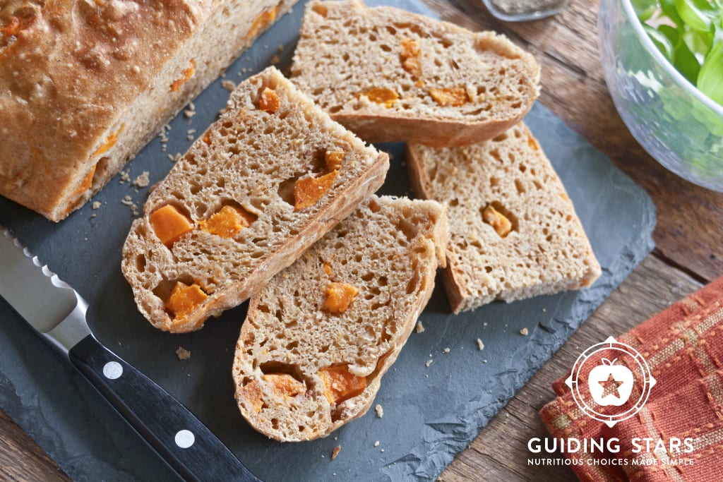 Spiced Sweet Potato No-Knead Bread