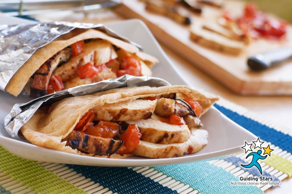 Grilled Chicken Pita