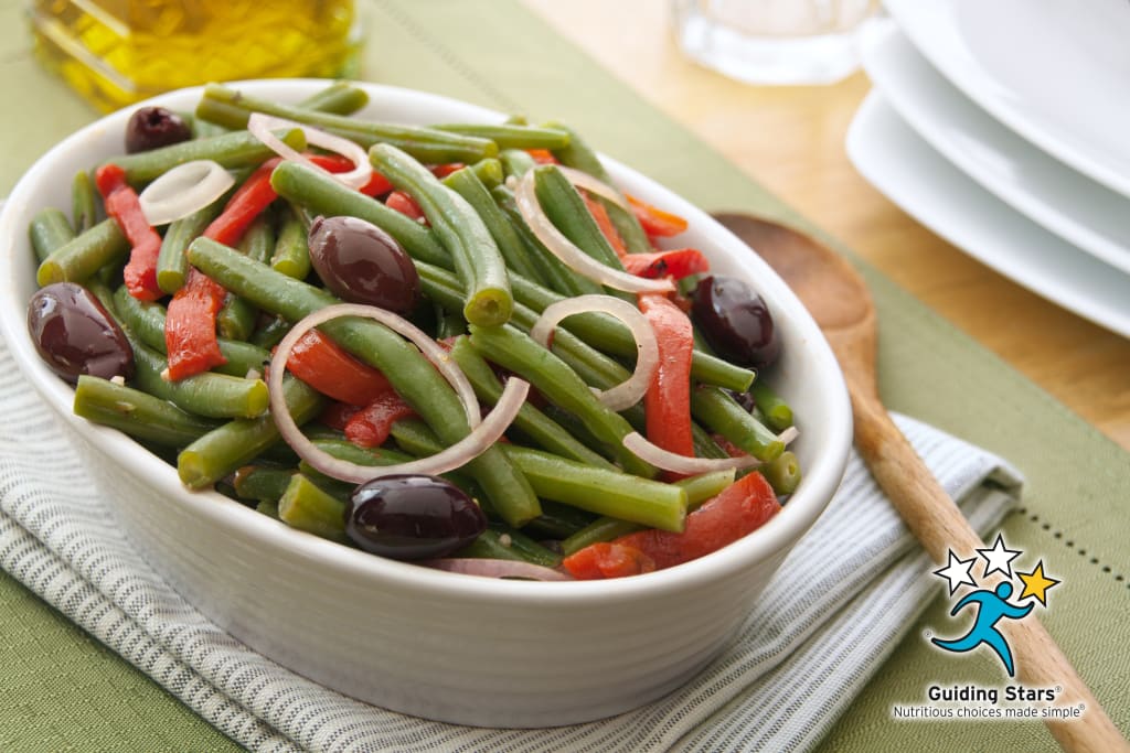 Roasted Red Pepper and Green Bean Salad