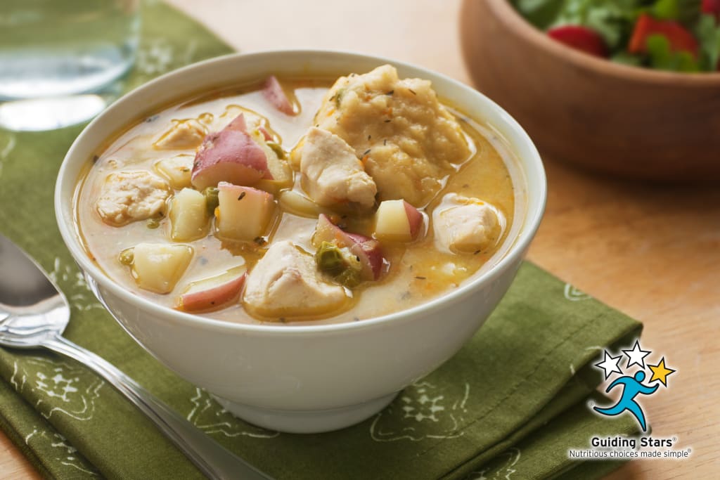 Chicken Stew with Herbed Drop Dumplings