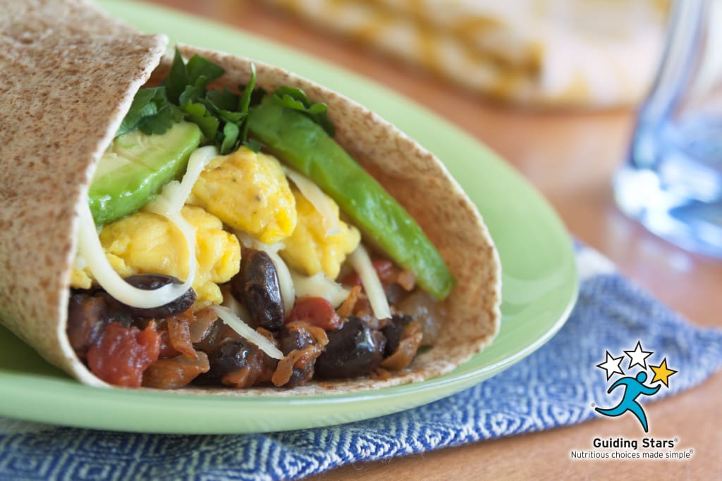 Black Bean Breakfast Burrito