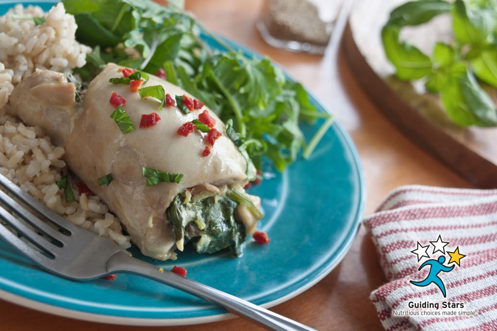 Artichoke-Stuffed Chicken Thighs