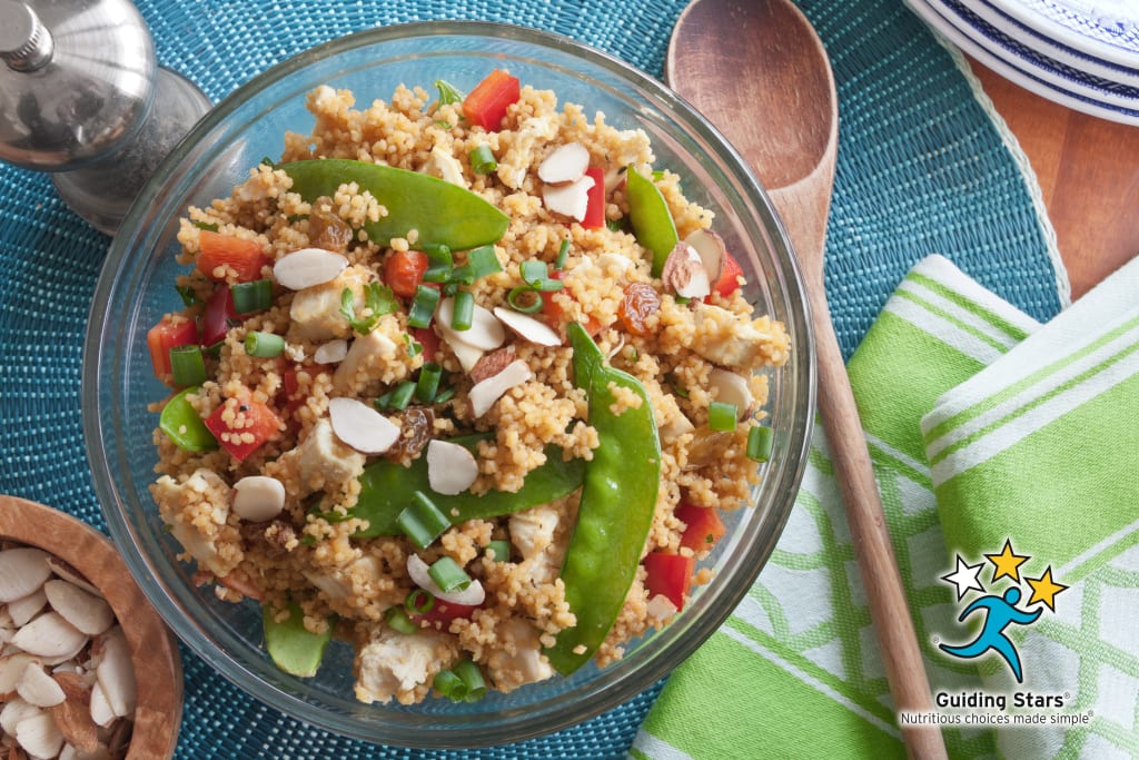 Moroccan Chicken & Couscous Salad