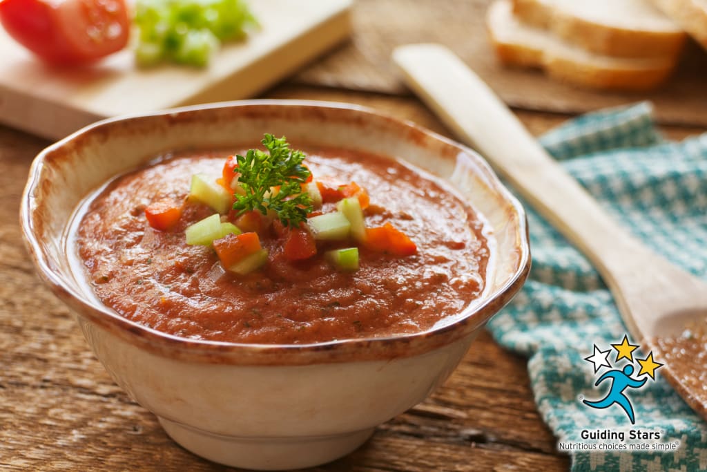 Grilled Tomato Gazpacho