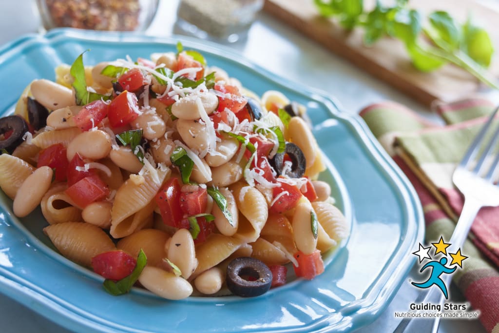 White Bean & Olive Pomodoro Pasta