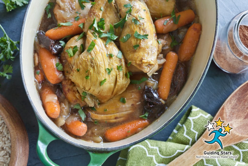 Slow Cooked Moroccan Chicken