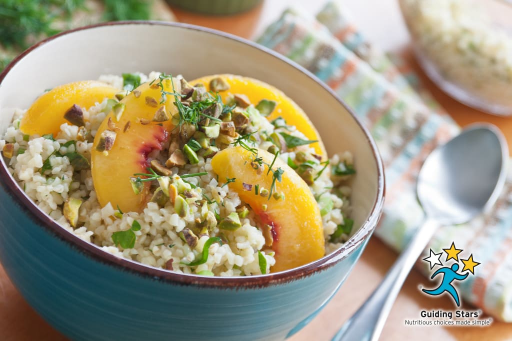Nectarine Bulgur Salad
