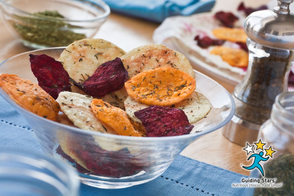 Microwave Veggie Chips
