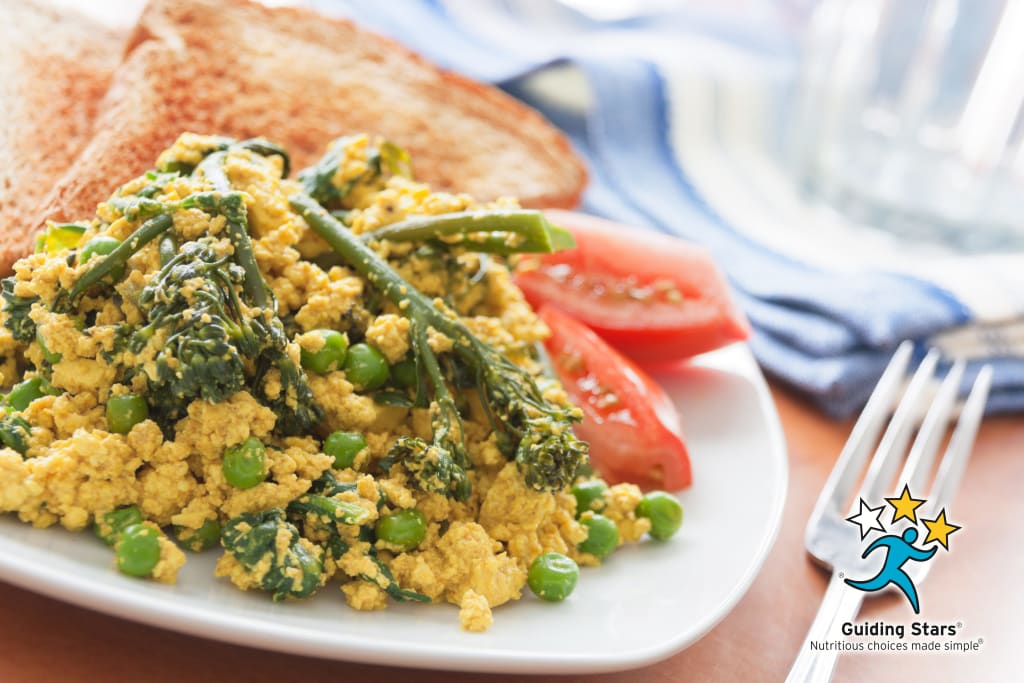 Tofu Scramble with Greens