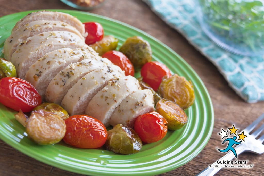 One-Pan Tuscan Chicken & Veggies
