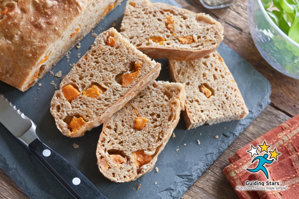 Spiced Sweet Potato No-Knead Bread