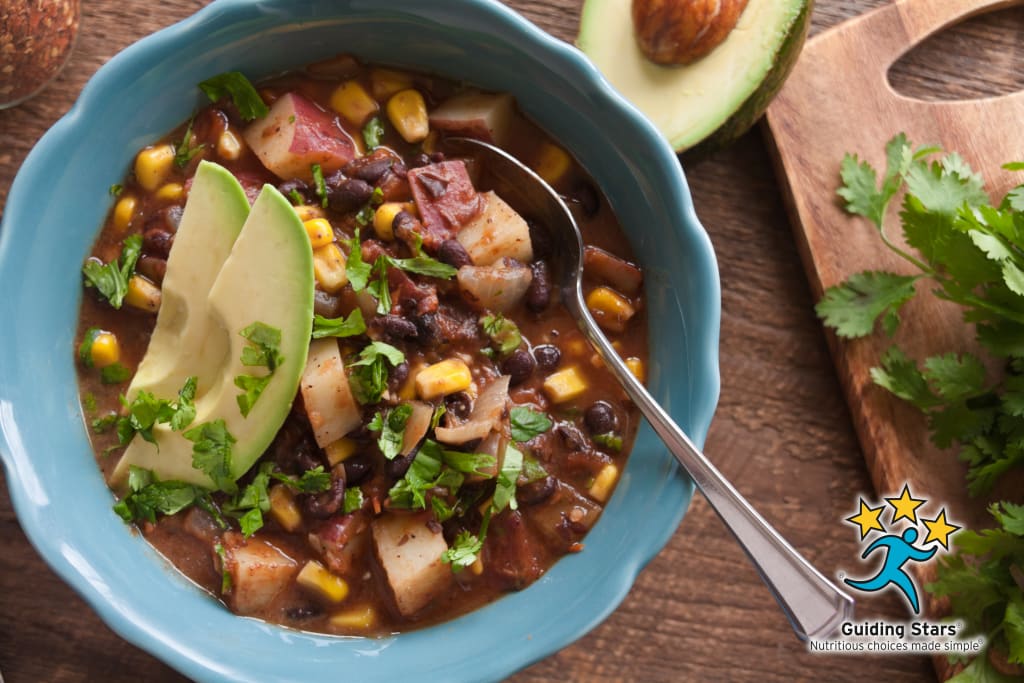 Quick Black Bean Mexican Soup