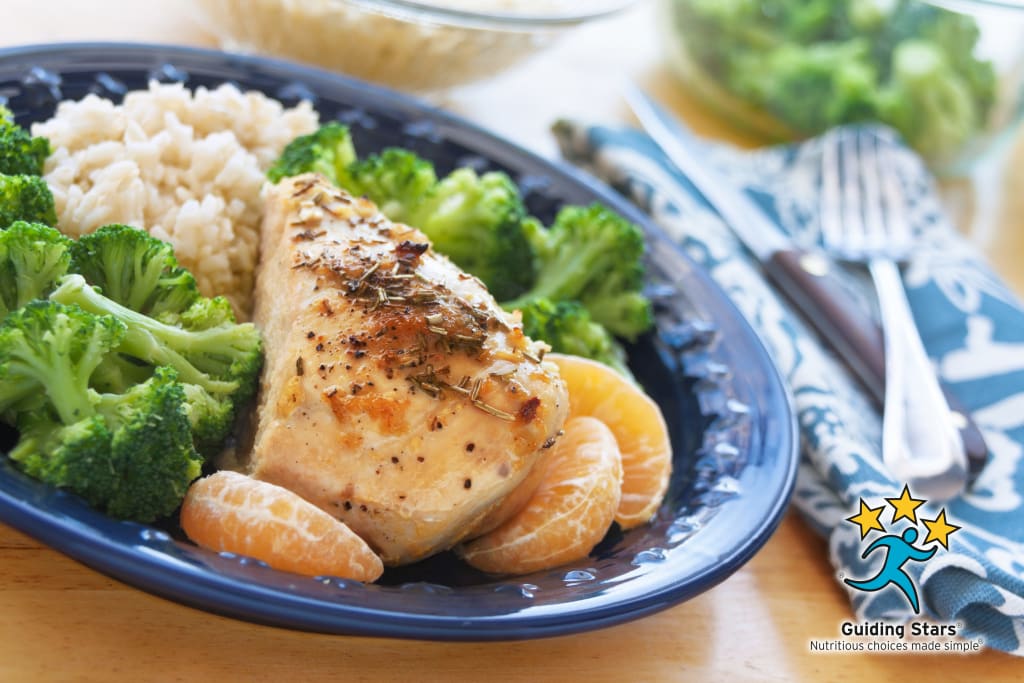Orange Rosemary Roasted Chicken