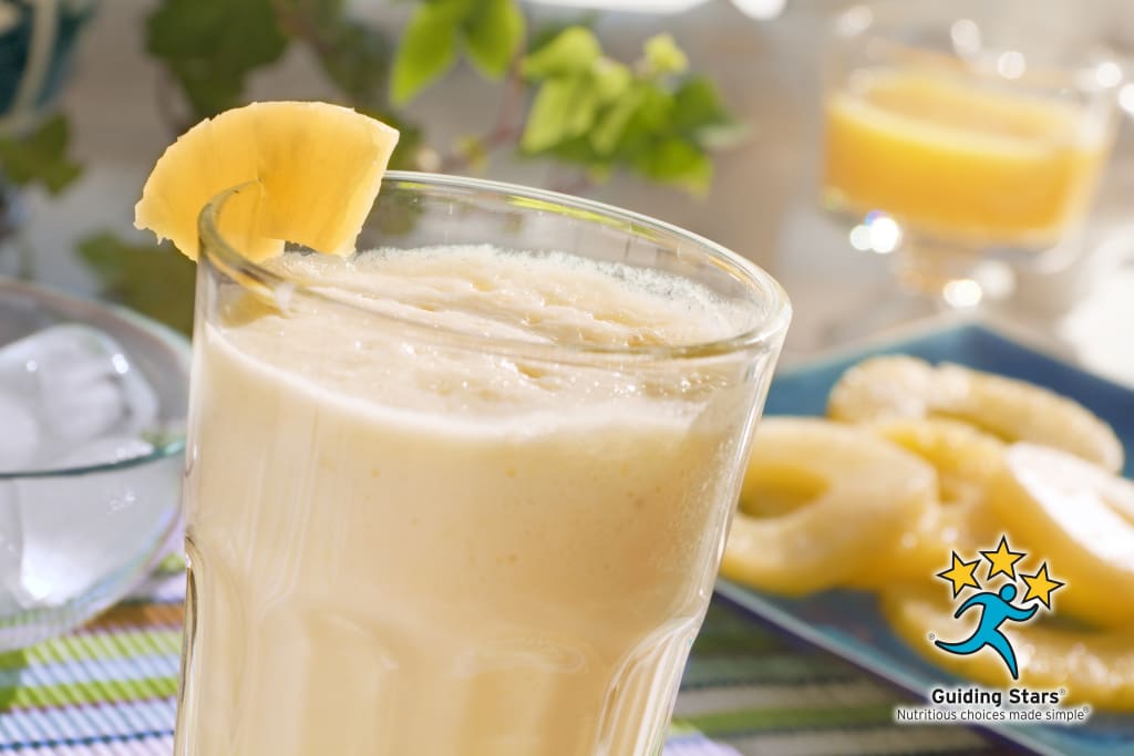 Easy Pineapple Smoothie Guiding Stars