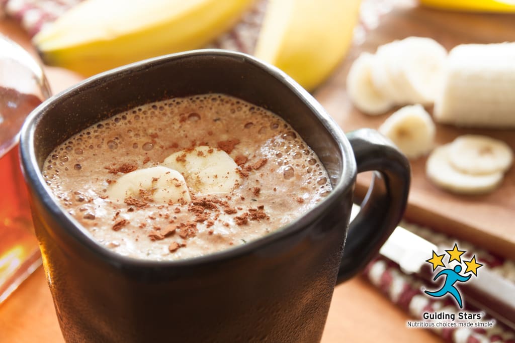 Peanut Butter Banana Cocoa Smoothie