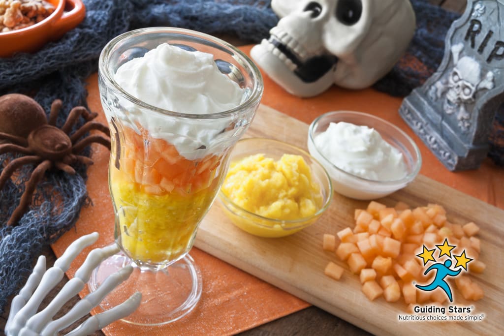 Candy Corn Parfait