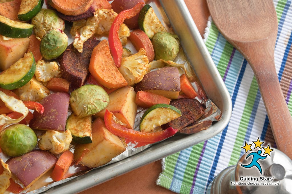 Oil-Free Curried Roasted Vegetables