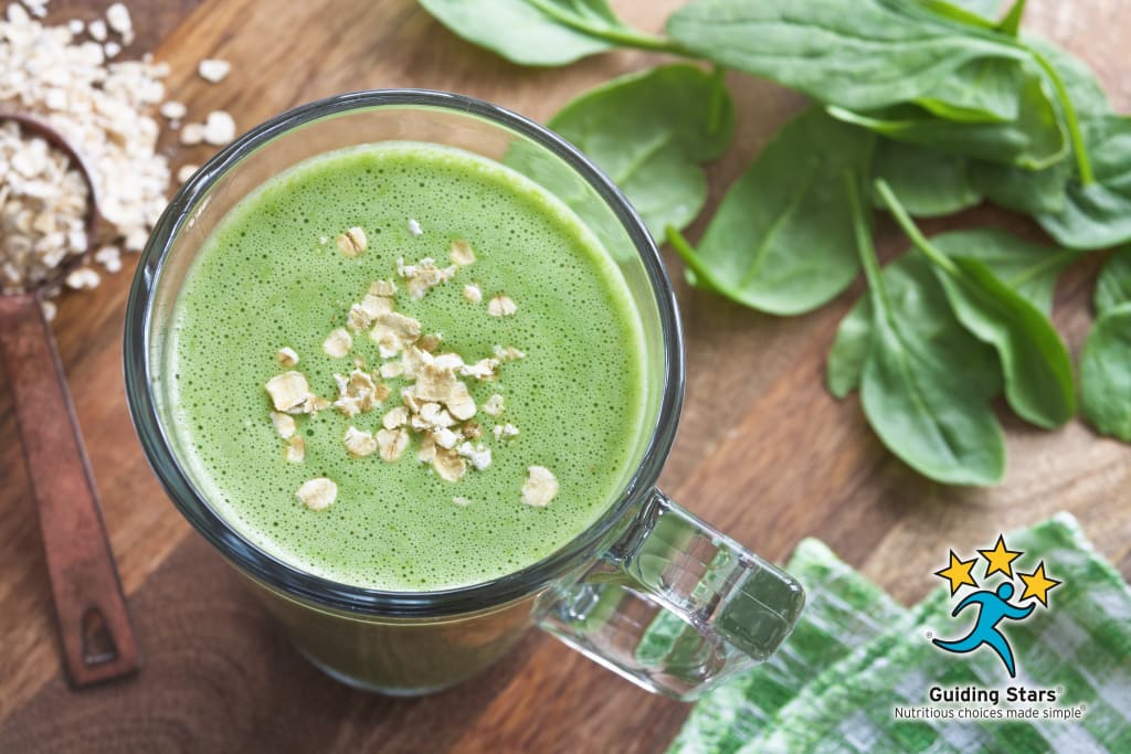 Melissa's Green Breakfast Smoothie.
