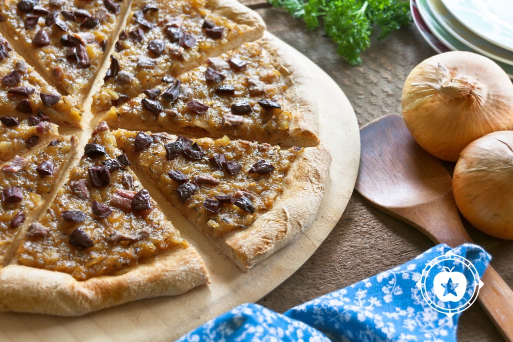 Provencal Onion Pizza