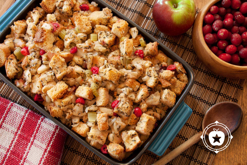 Apple, Onion & Cranberry Stuffing