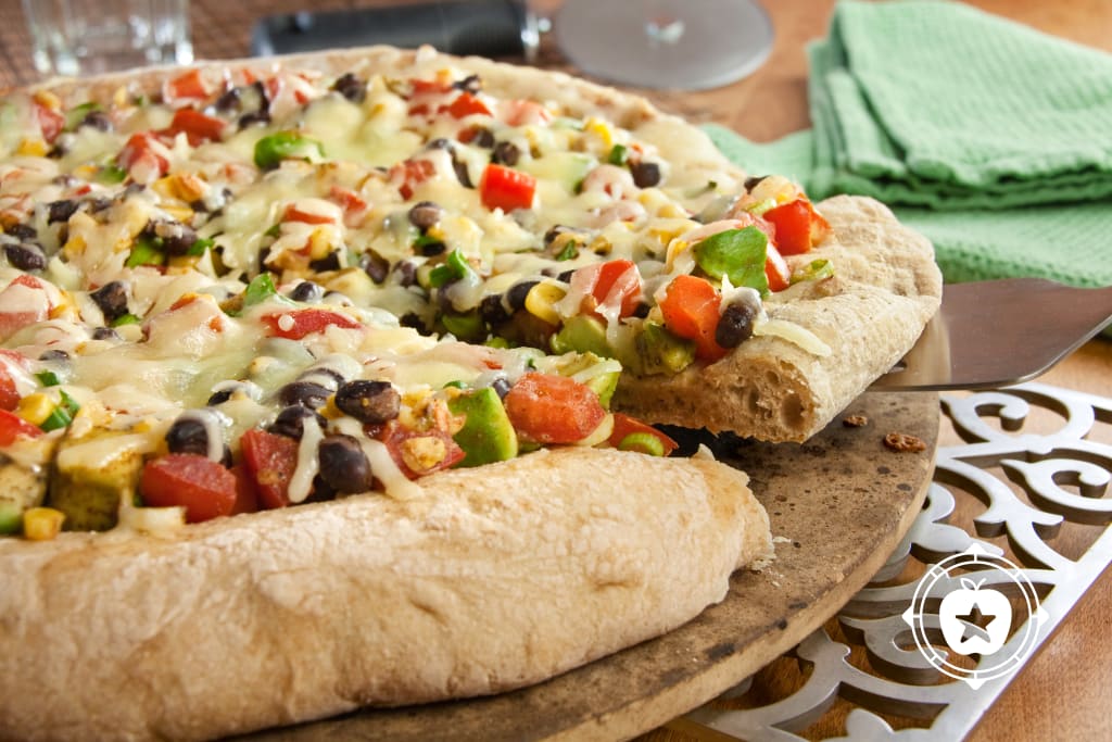 Black Bean Pizza.